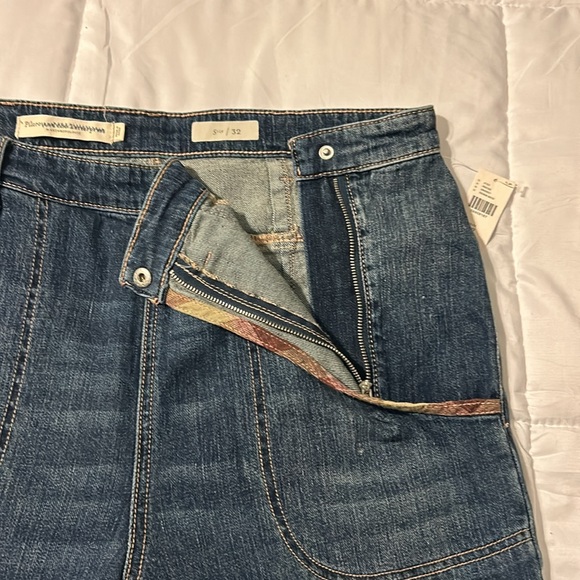 Anthropologie Pilcrow Denim Jeans Side Zip Jeans Vintage style - Picture 3 of 9
